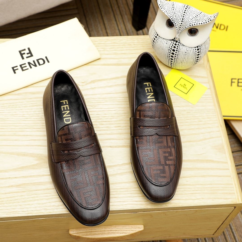 F**di leather shoes